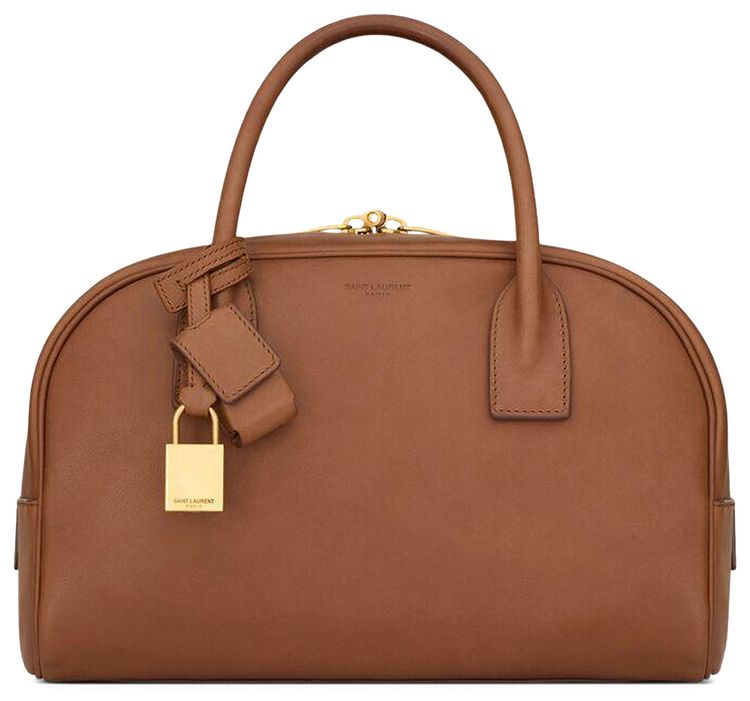 Saint Laurent Sac De Jour Boston Medium Toasted BrownEbony