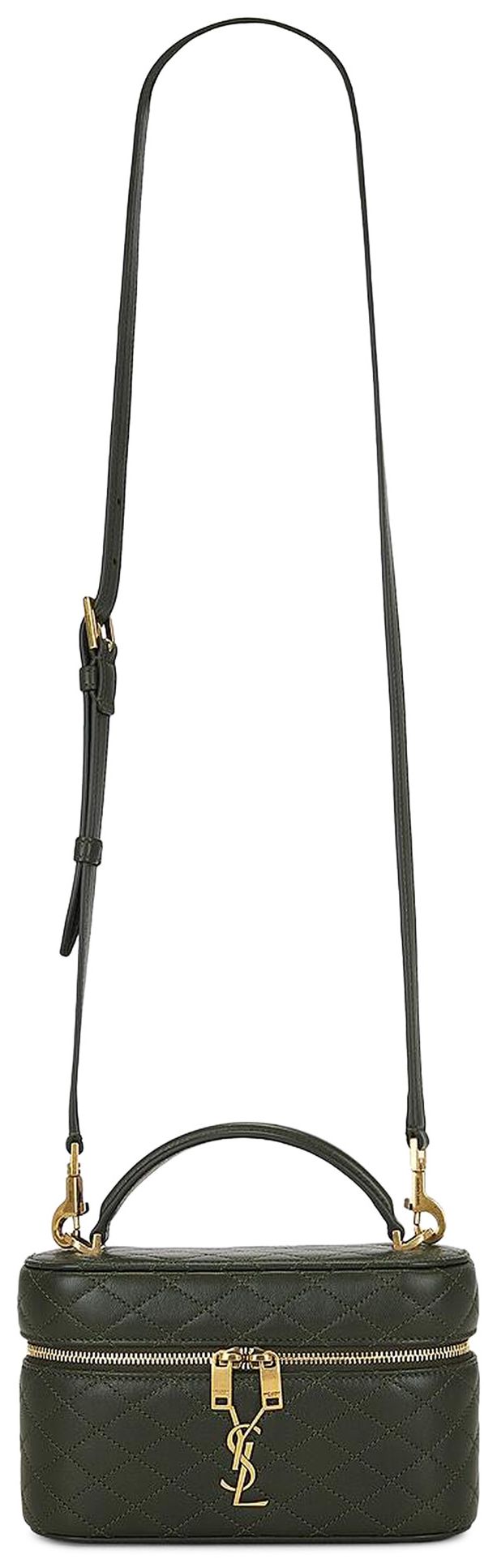 Saint Laurent Gaby Vanity Olive Wood
