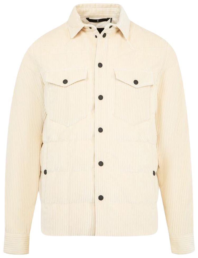 Moncler Grenoble Gelt Shirt Jacket Cream