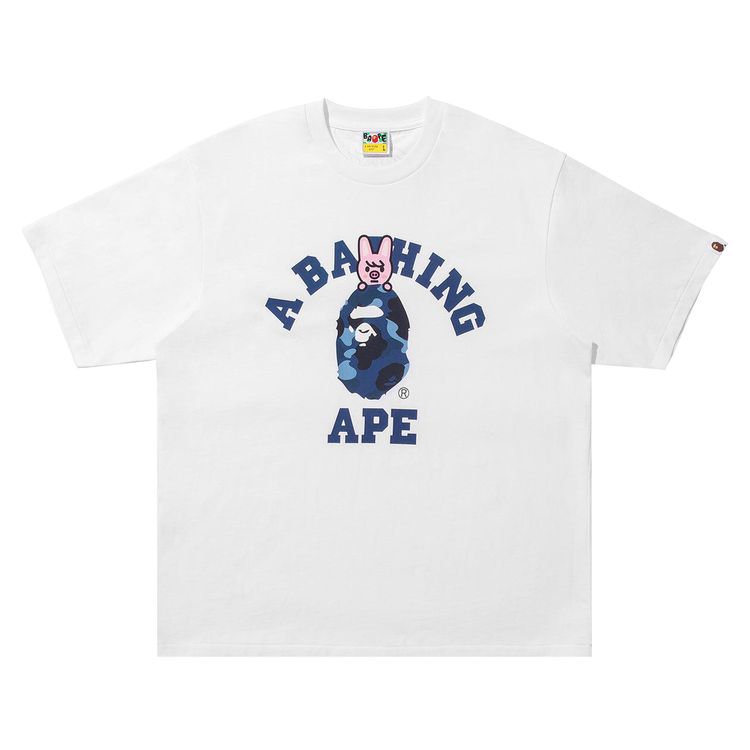 BAPE x Stray Kids Dwaekki College Tee White
