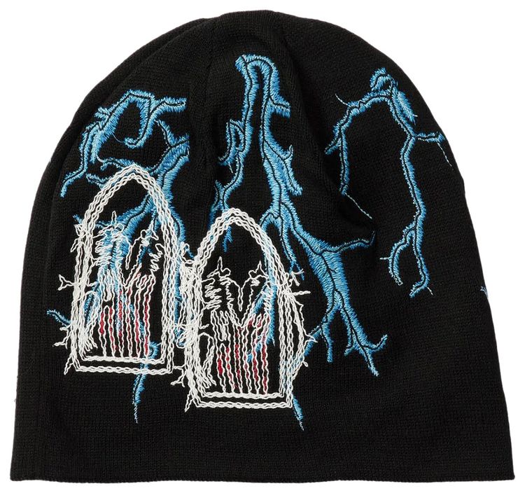 Who Decides War Engine Knit Hat CoalMulticolor