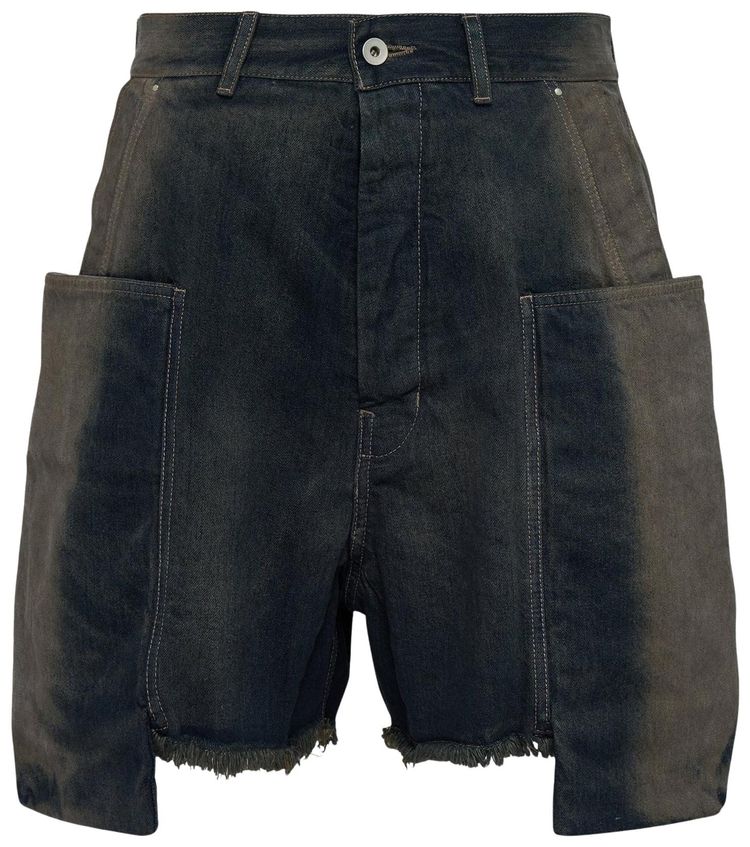 Rick Owens Stefan Cargo Shorts Darkdust