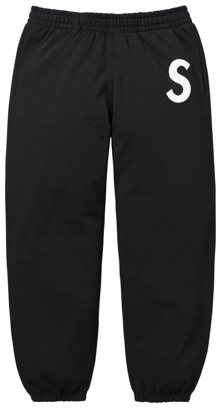 Supreme S Logo Sweatpant Black