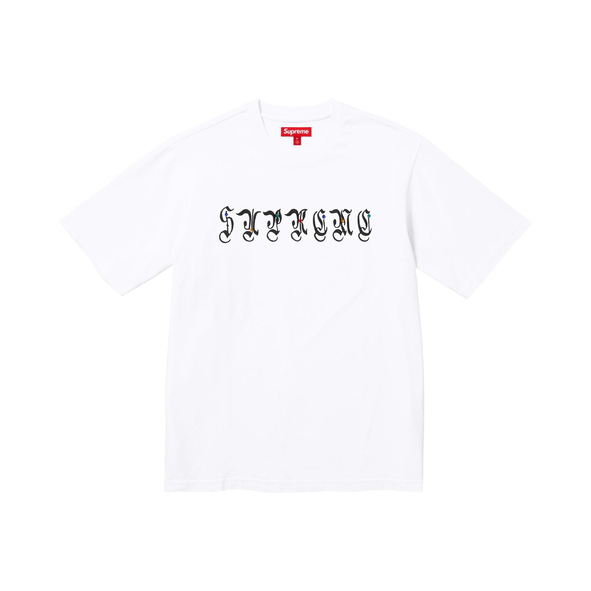 Buy Supreme Aoi Gems Short-Sleeve Top 'White' - FW25KN97 WHITE | GOAT