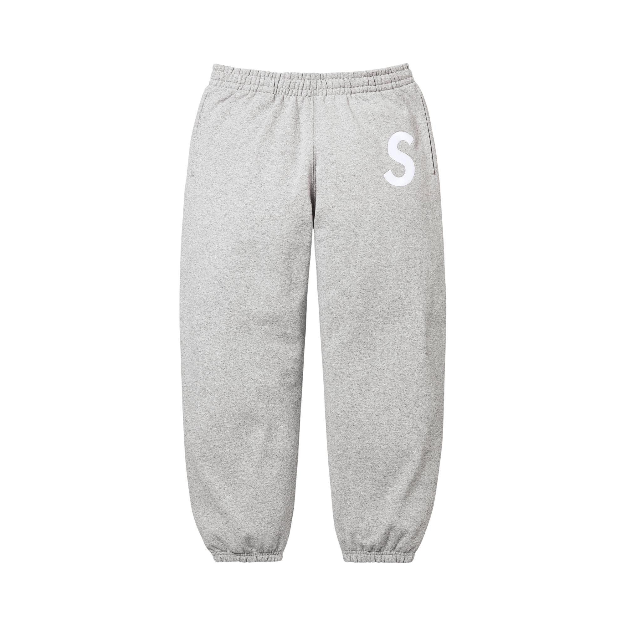 Buy Supreme S Logo Sweatpant 'Heather Grey' - FW25P53 HEATHER GREY