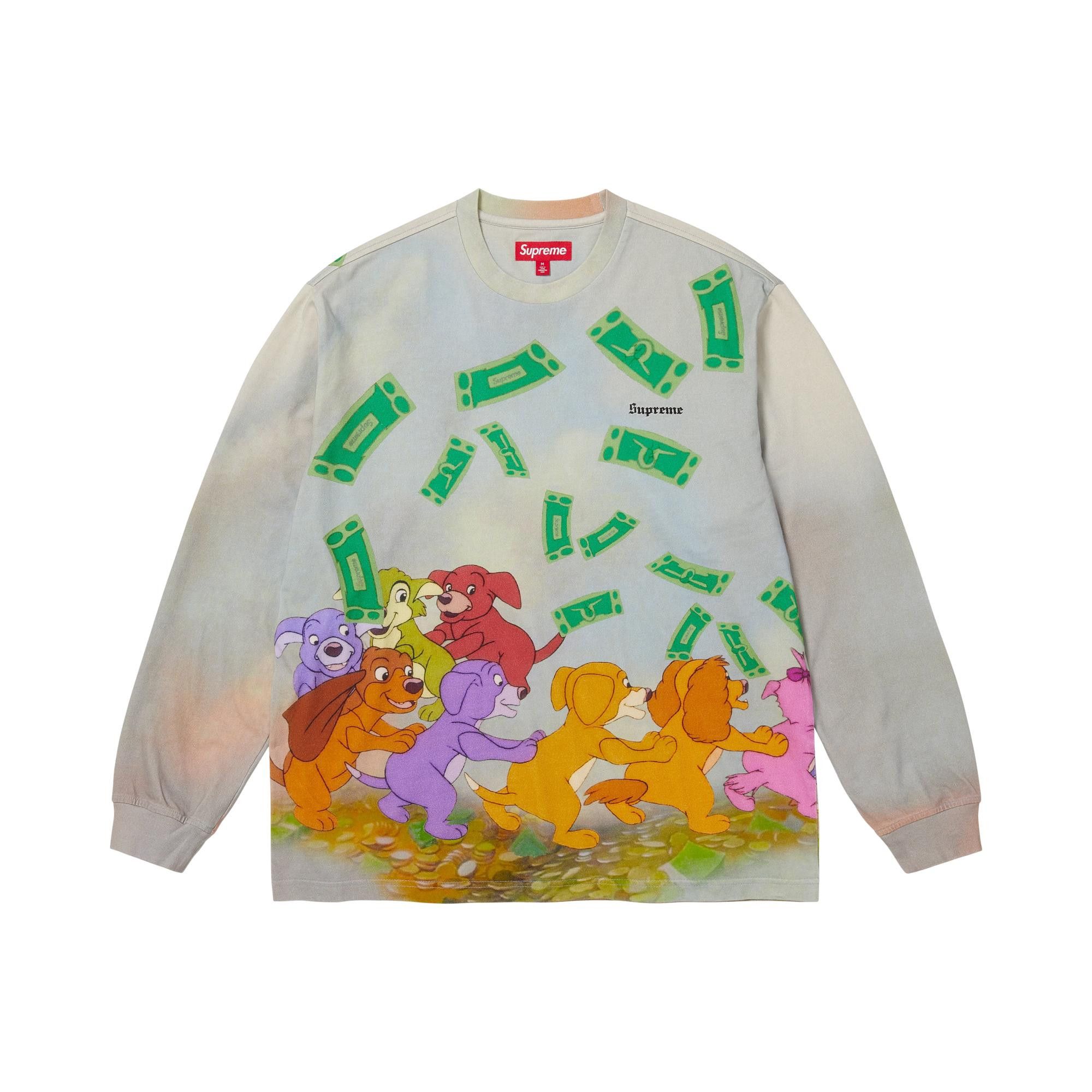 Buy Supreme All Dogs Go To Heaven Long-Sleeve Top 'Day' - FW25KN99