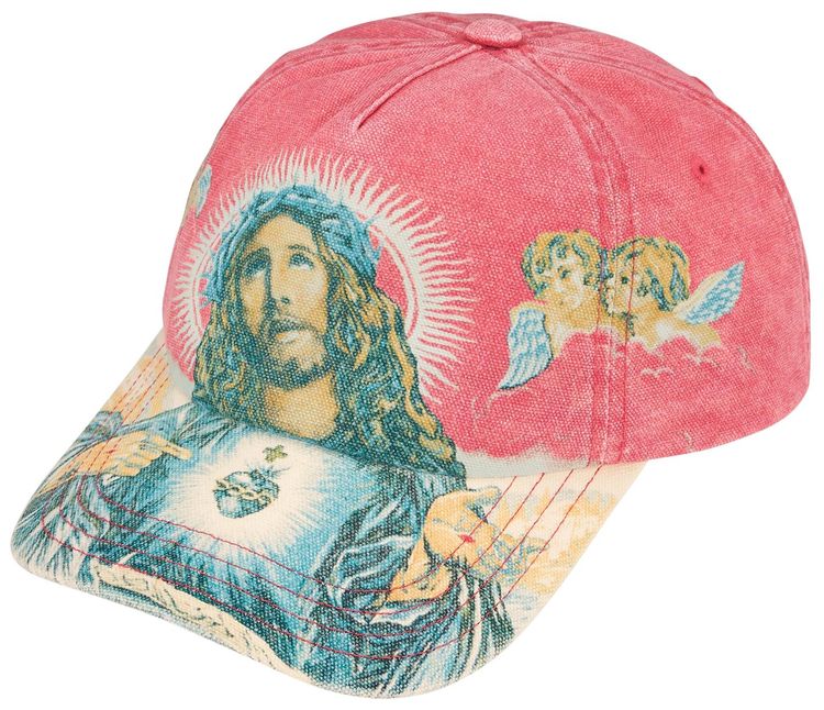 Supreme Jesus 5 Panel Light Red