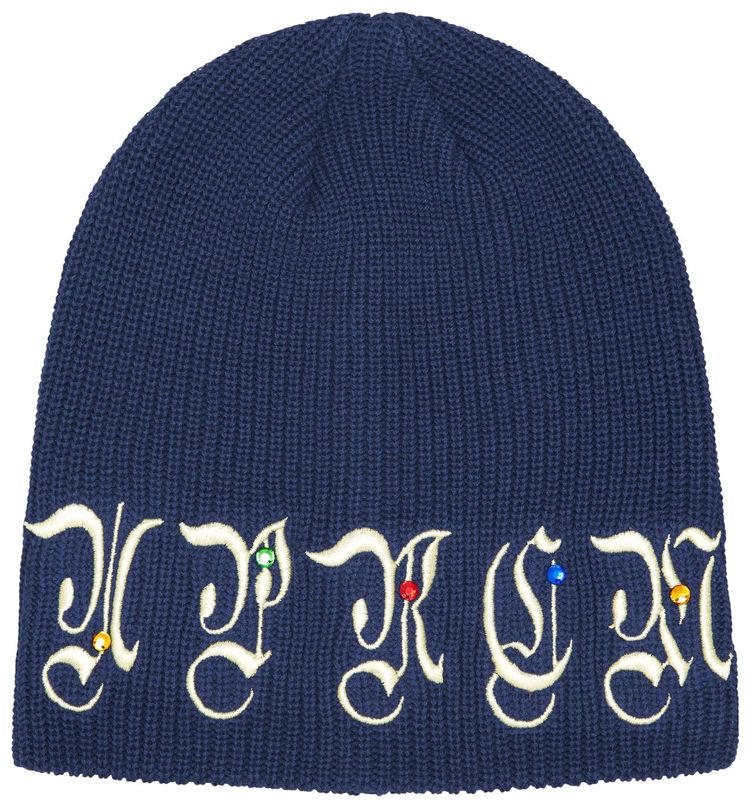 Supreme Aoi Gems Beanie Dark Royal