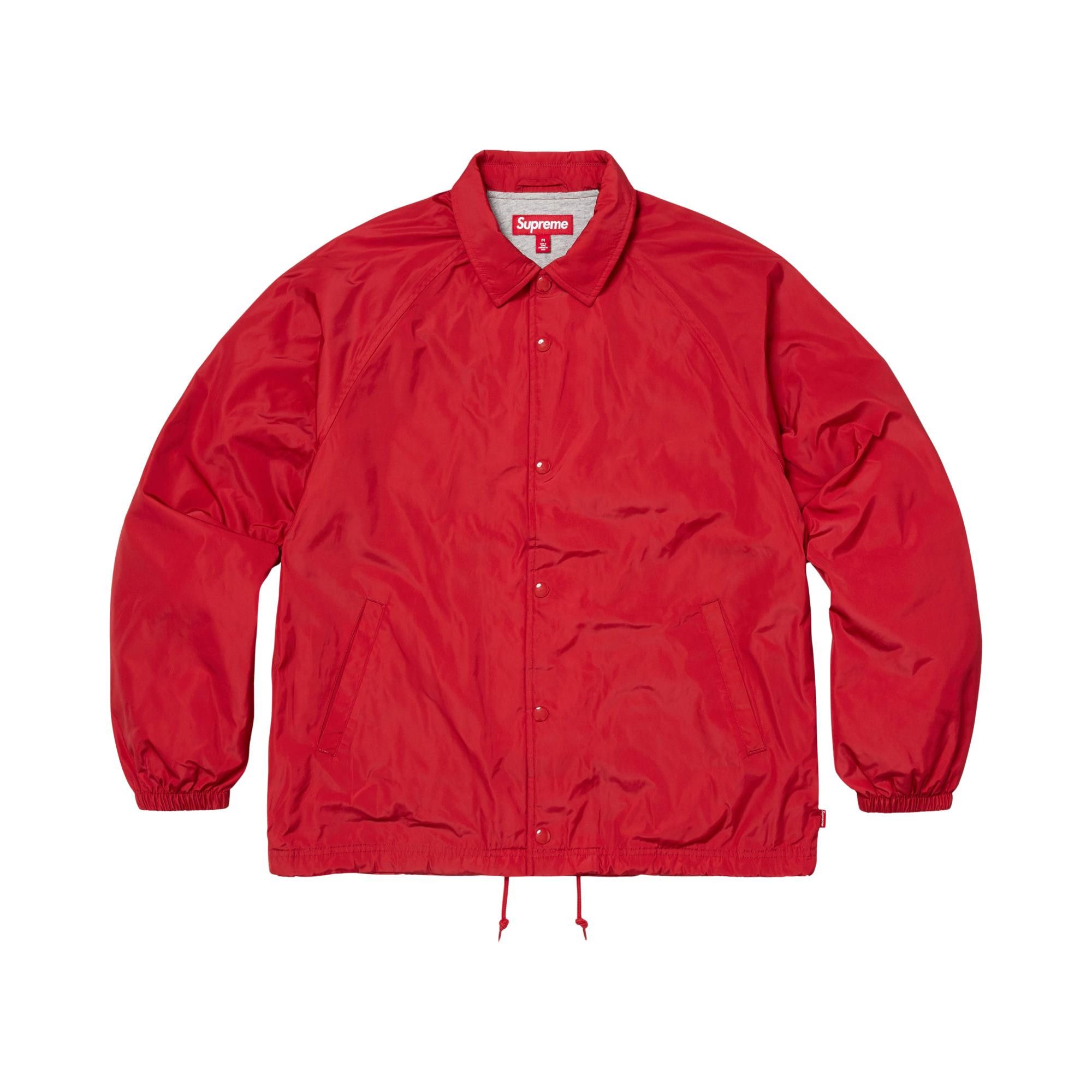 Buy Supreme Old English Arc Coaches Jacket 'Red' - FW25J111 RED | GOAT