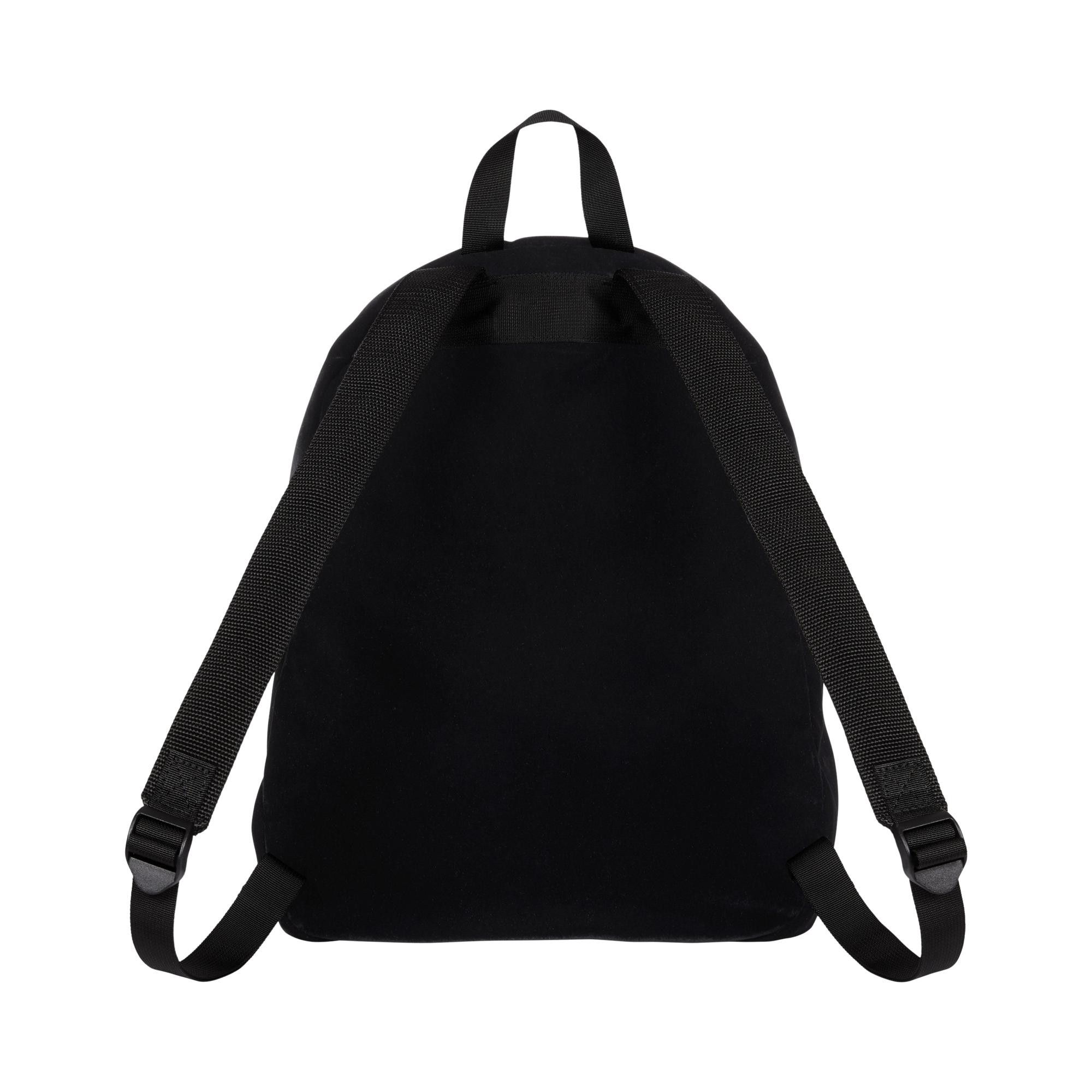 Buy Supreme Velvet Backpack 'Black' - FW25B8 BLACK | GOAT