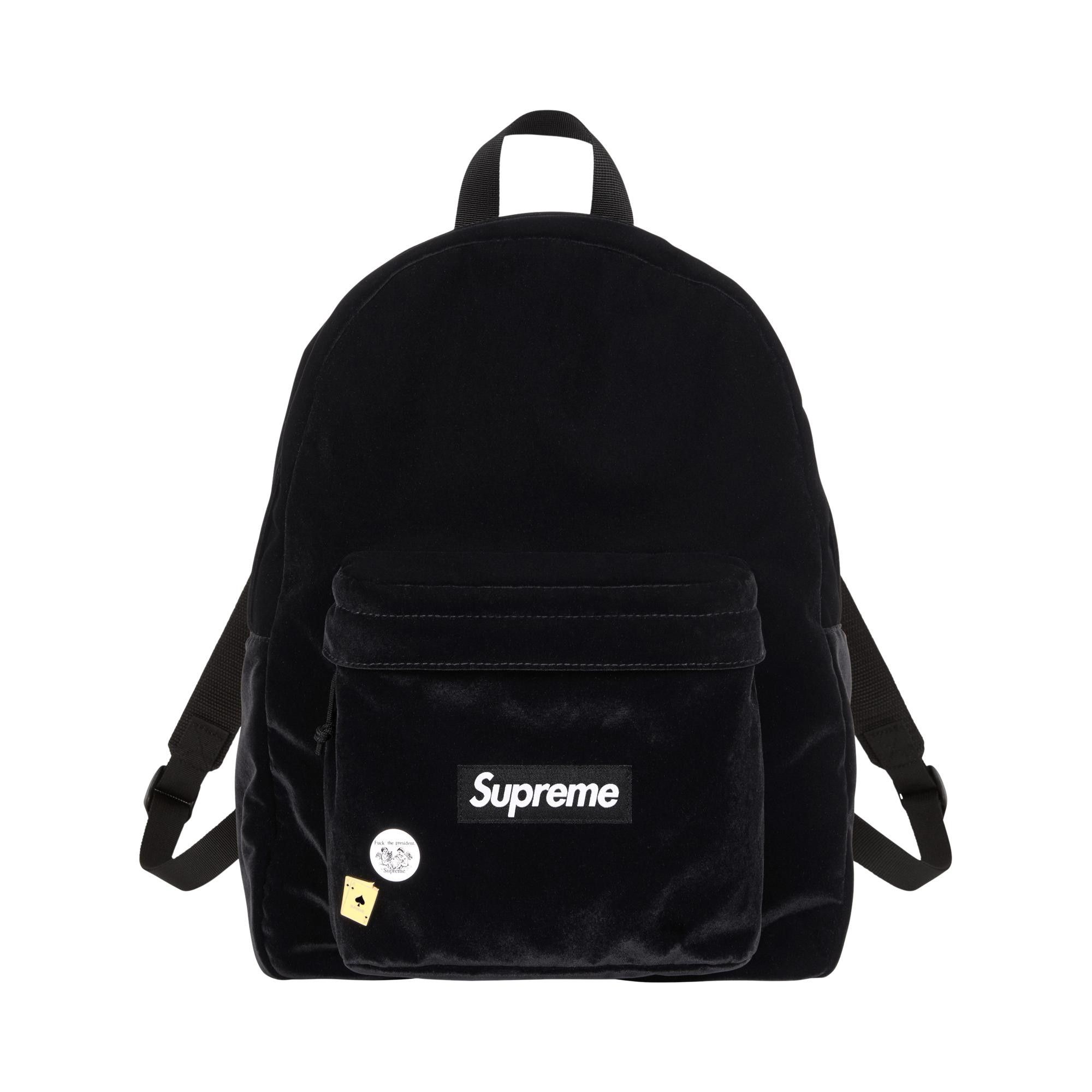 バッグ Supreme Velvet Small Messenger Bag Black Supreme Velvet Bags A new set of Bags are dropping this week that