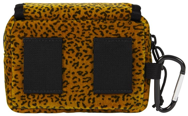 Supreme Velvet Mini Pouch Tan Leopard