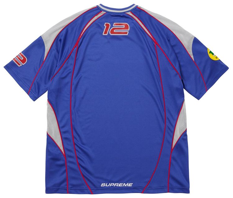 Supreme Piping Soccer Jersey Royal