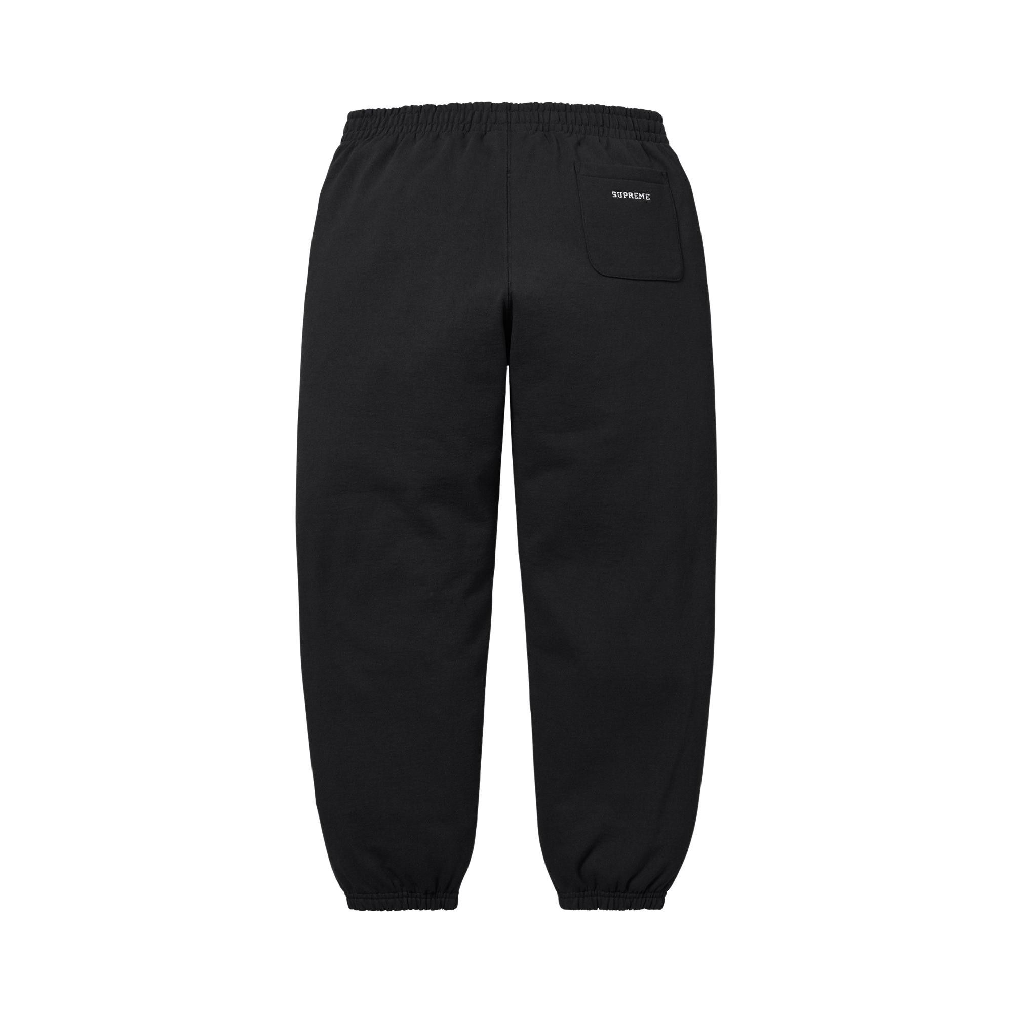 Buy Supreme S Logo Sweatpant 'Black' - FW25P53 BLACK | GOAT