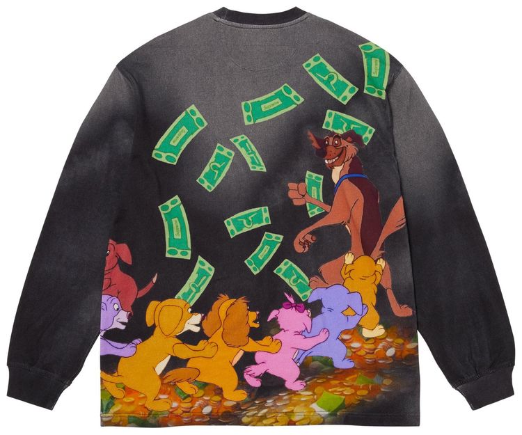 Supreme All Dogs Go To Heaven Long Sleeve Top Night