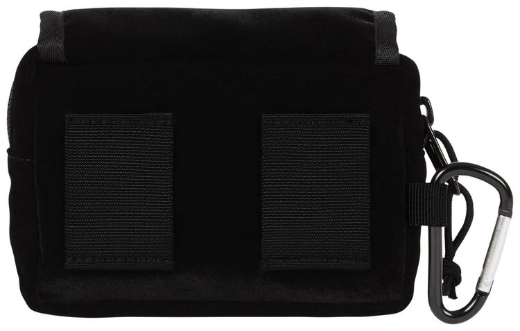 Supreme Velvet Mini Pouch Black