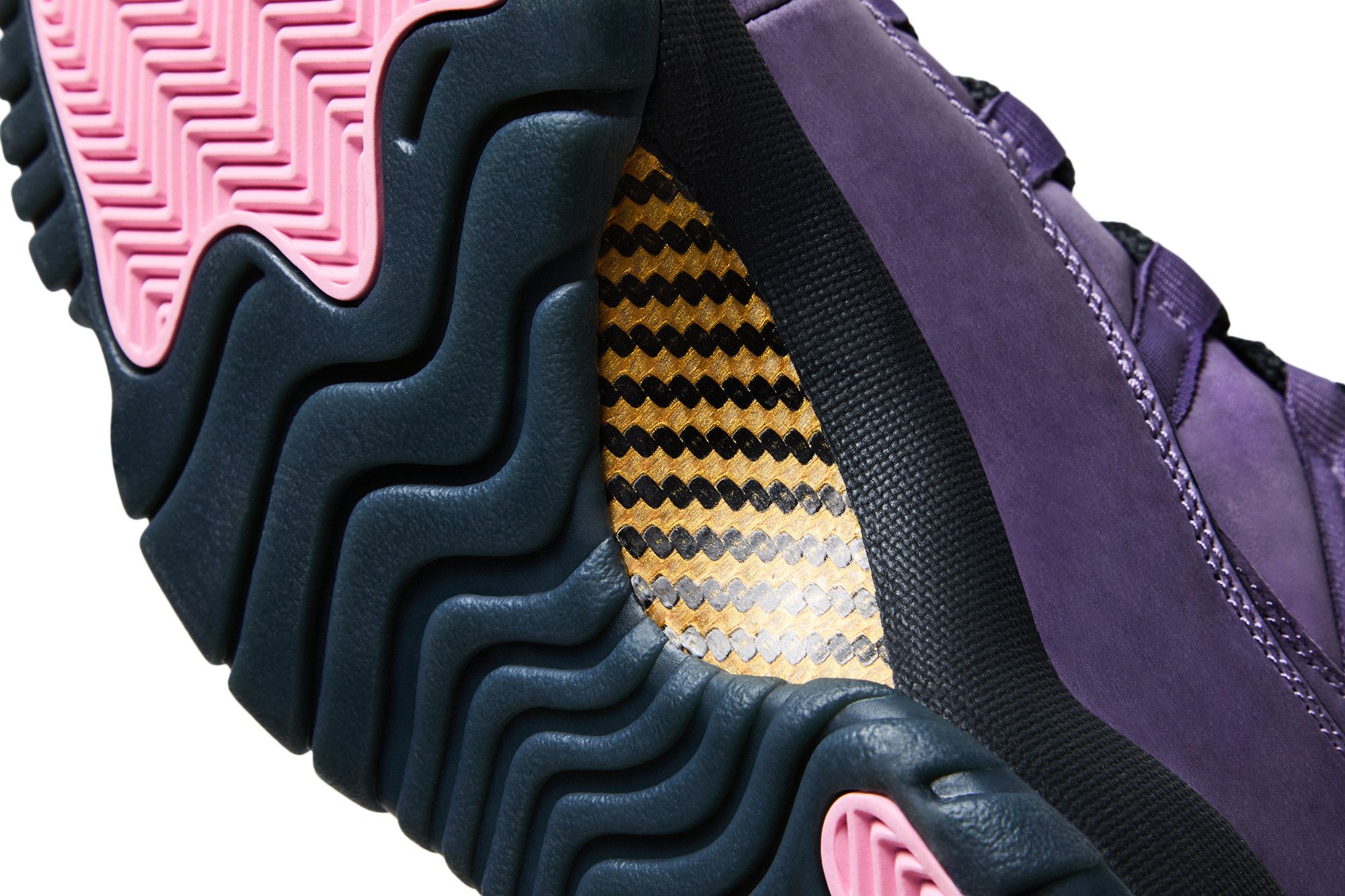 purple and black retro 11