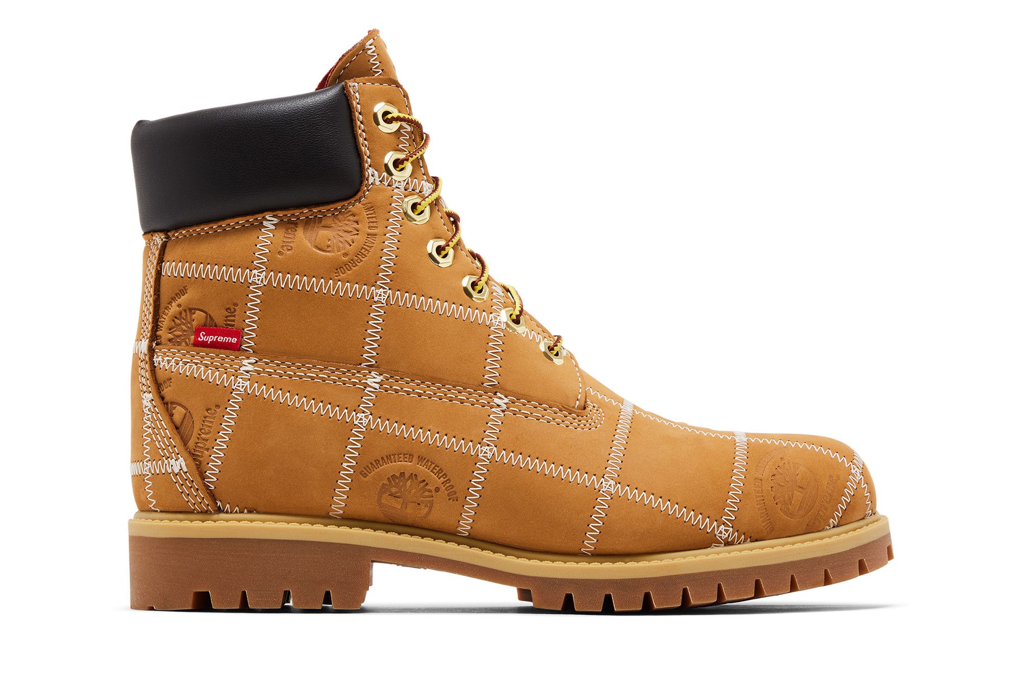 靴 Supreme Timberland Patchwork Boot US9.5 Buy Supreme x Timberland 6 Inch Premium Waterproof Boot 'Patchwork