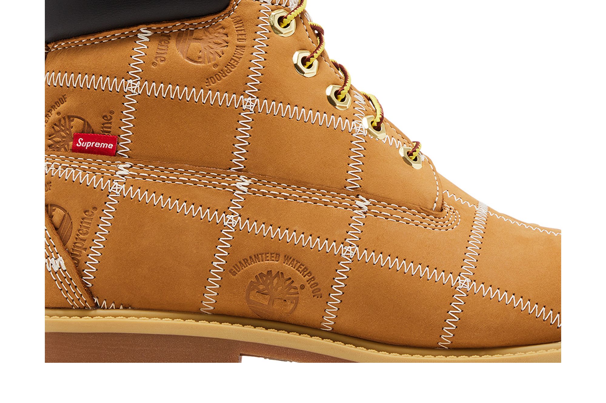 Buy Supreme x Timberland 6 Inch Premium Waterproof Boot 'Patchwork
