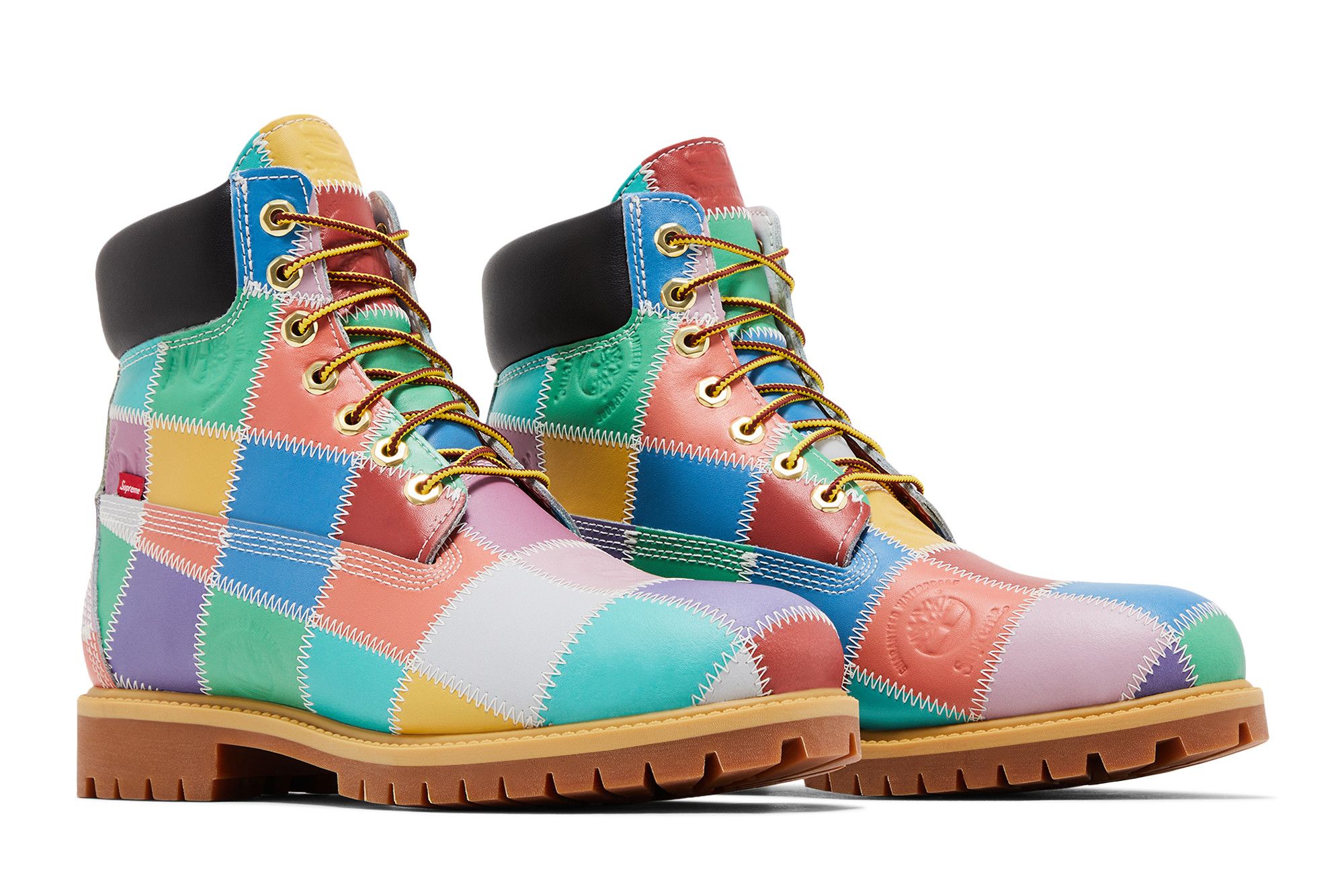 Buy Supreme x Timberland 6 Inch Premium Waterproof Boot 'Patchwork