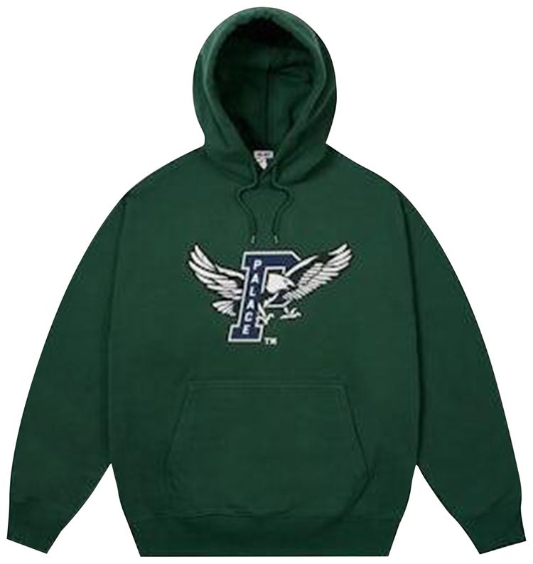 Palace Eagles Hood Racey Green