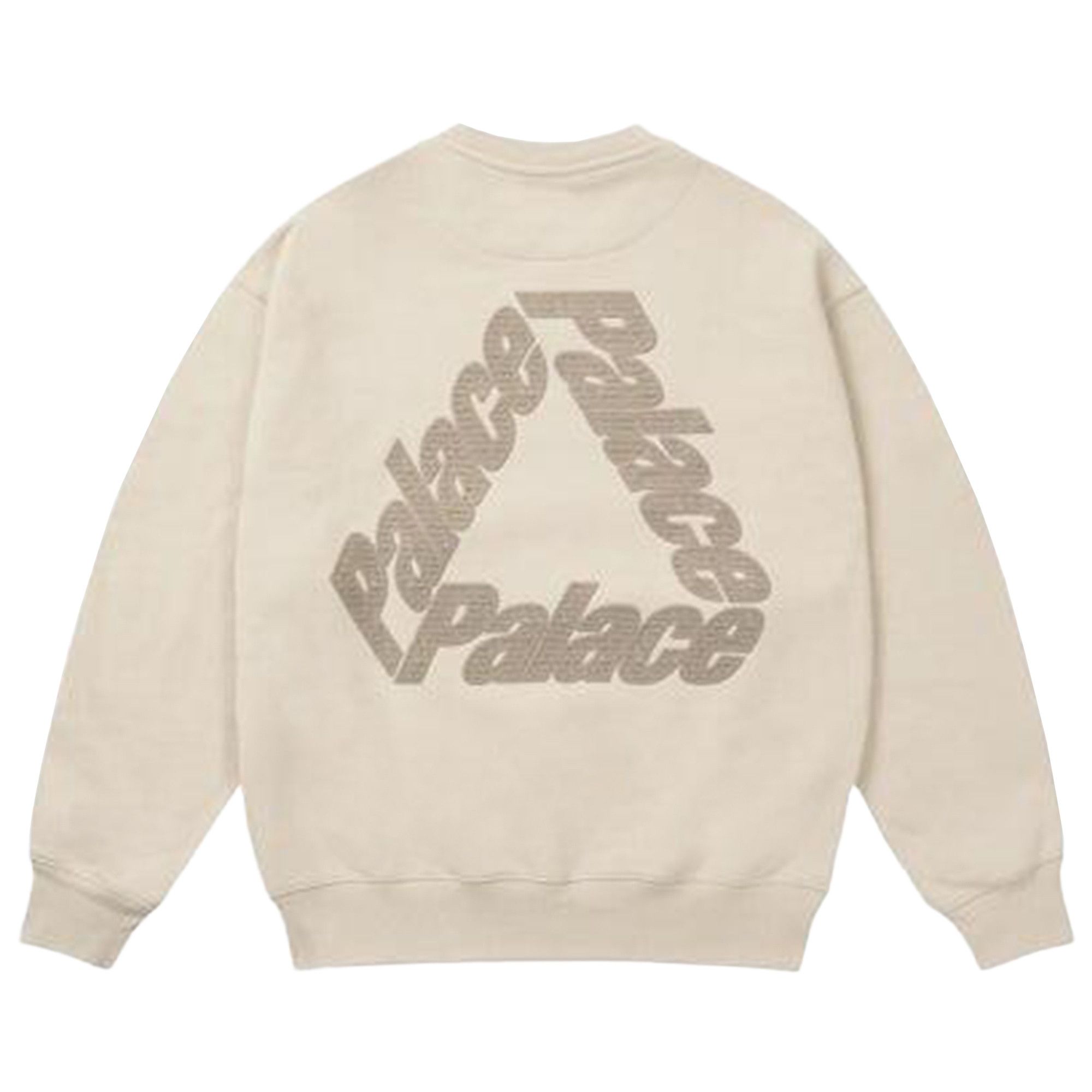 Buy Palace P3 Chain Puff Crew 'Stoney Grey' - P29CW013 | GOAT