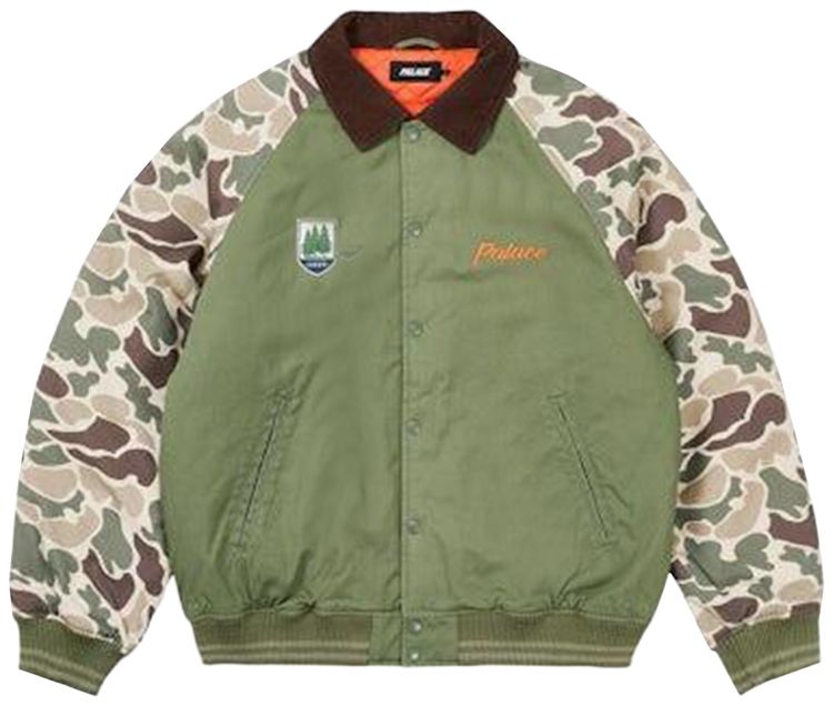 Palace Plucker Jacket Olive