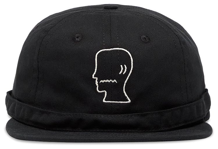 Brain Dead Extended Strap Hat Black