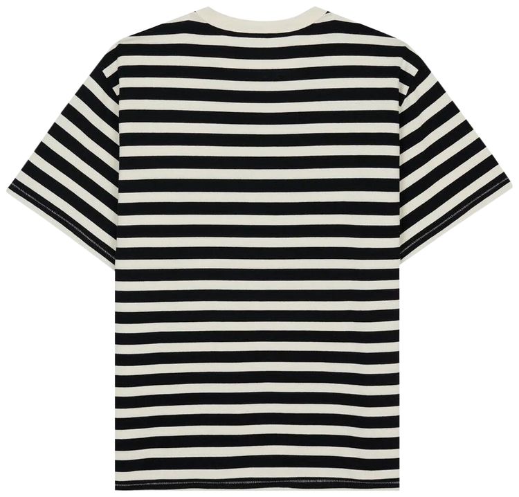 Brain Dead Heavyweight Stripe Tee Black