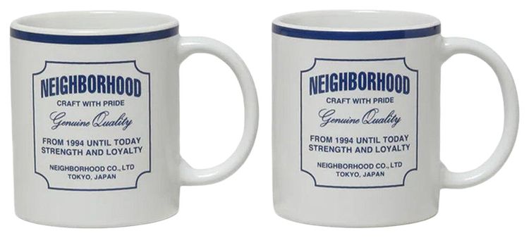 Neighborhood Mug Cup Set Blue