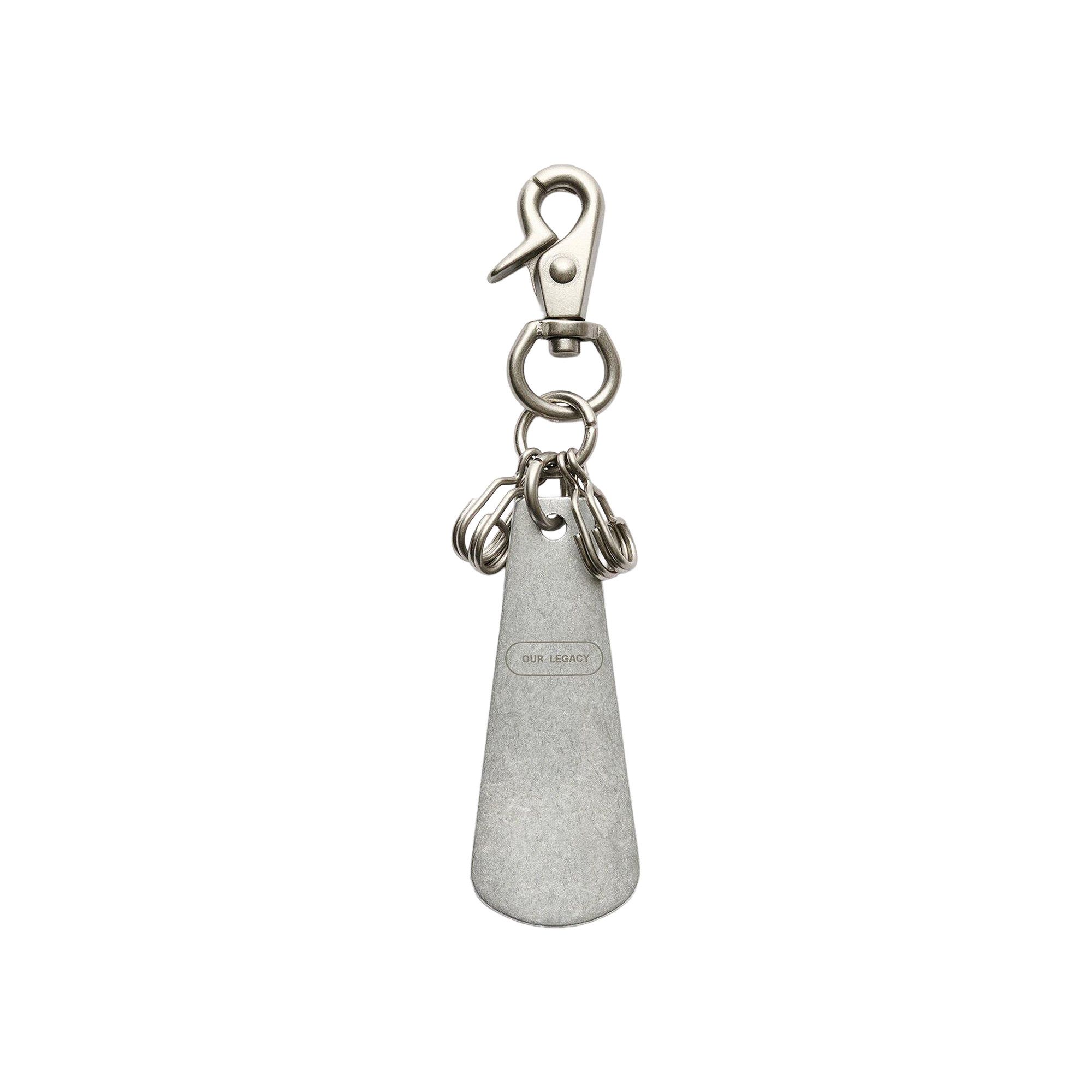 Buy Our Legacy Shoehorn Keyring 'Matte Aluminum' - A4258SM | GOAT UK
