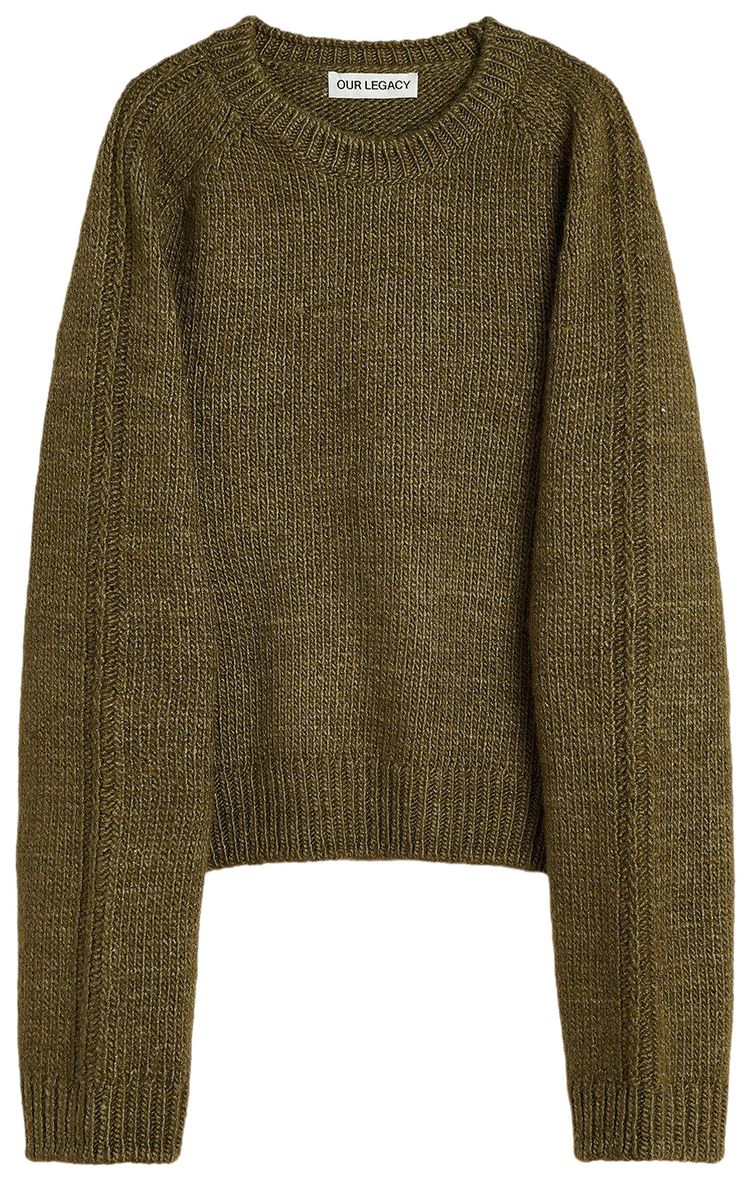 Our Legacy Rustic Roundneck Sweater Flush Green