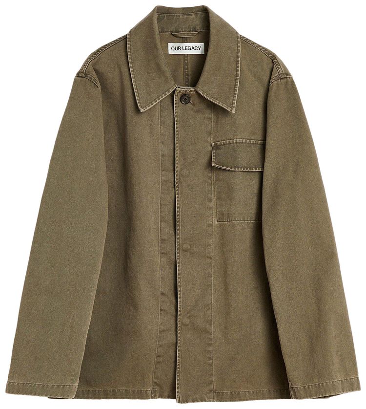 Our Legacy Twill Dutch Work Jacket Ditch Wash