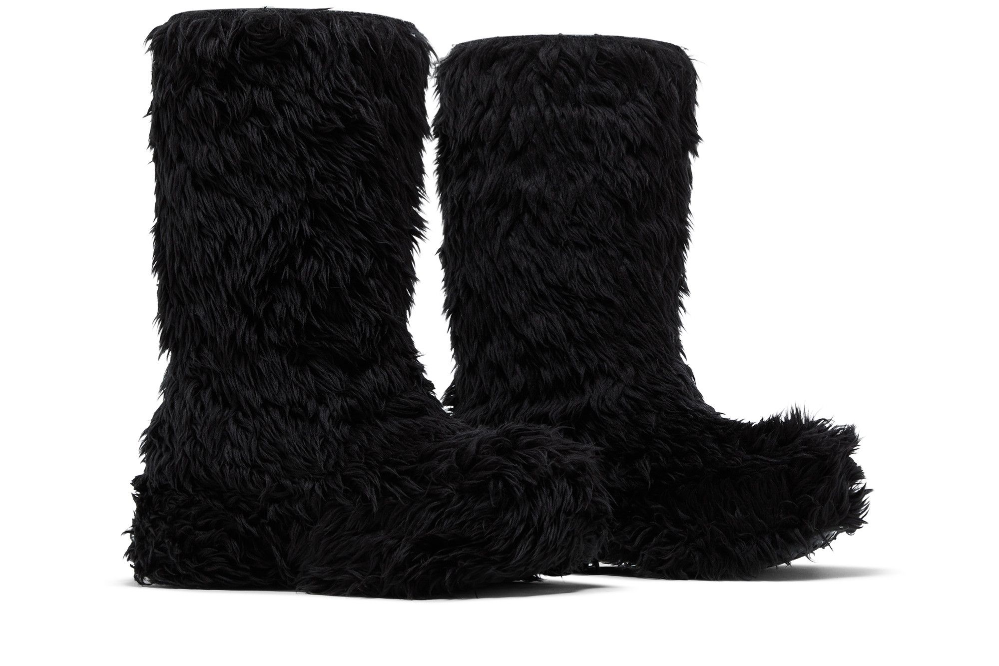 Buy Crocs x Balenciaga Boot 'Black Fur' - 677384 W0FOU 1000 | GOAT