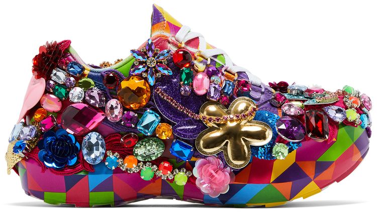 Comme des Garcons x Salomon Wmns SR811 Embellished Platform Multi Color