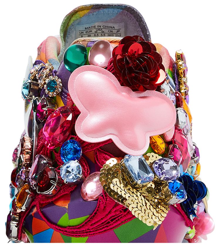 Comme des Garcons x Salomon Wmns SR811 Embellished Platform Multi Color