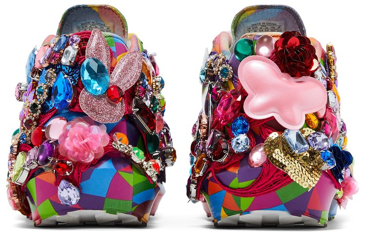 Comme des Garcons x Salomon Wmns SR811 Embellished Platform Multi Color
