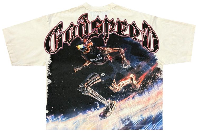 Godspeed GSPD Run Club Tee Bone