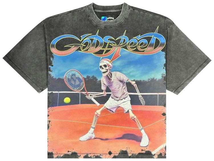 Godspeed Top Spin Tee Black