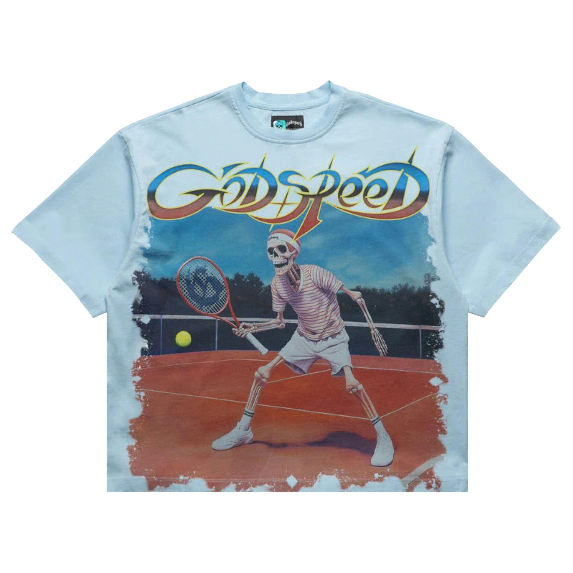 Buy Godspeed Top Spin Tee 'Ice' - 11652 10004GSTSPWI ICE | GOAT