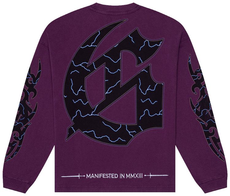 Godspeed BMX Long Sleeve T Shirt Purple