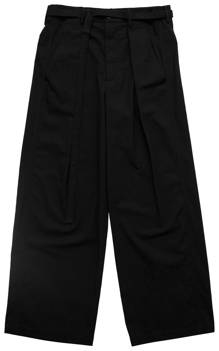 Ann Demeulemeester Norulf Workwear High Comfort Trousers Black
