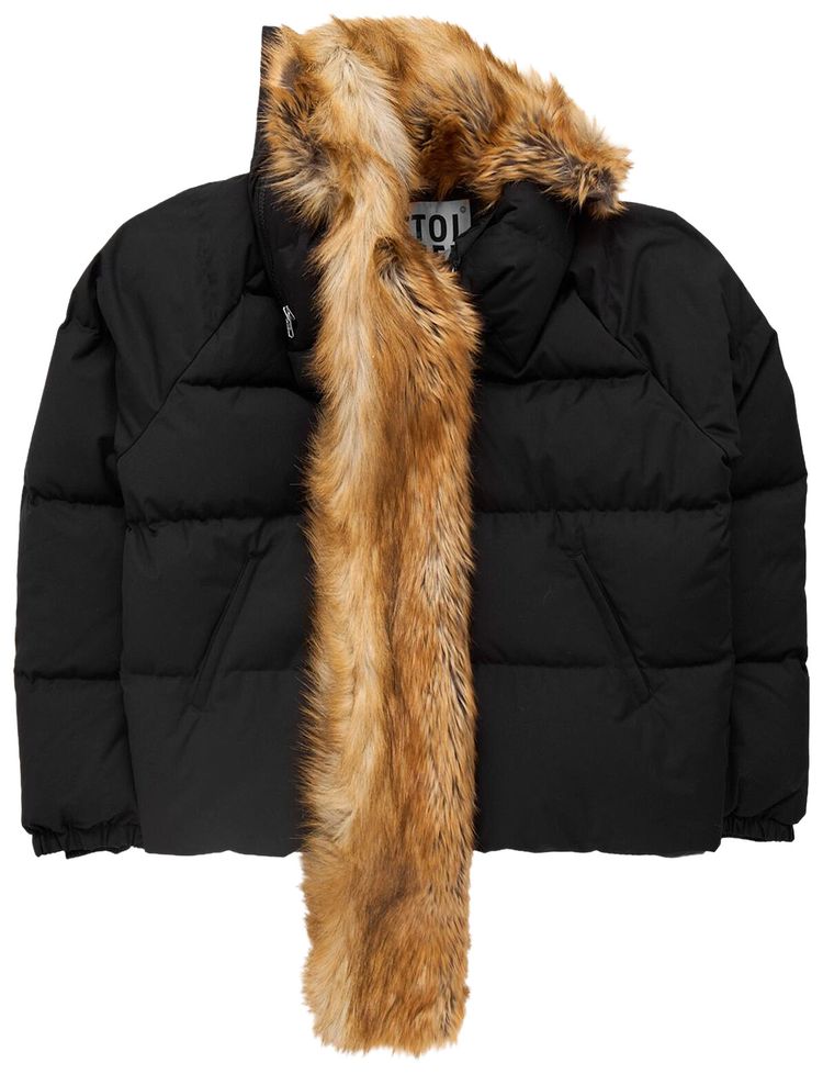 Ottolinger High Collar Puffer Jacket Black