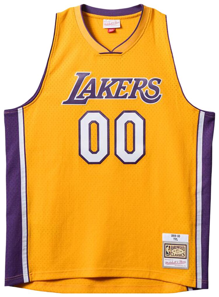 Mitchell  Ness x Playboi Carti x NBA Los Angeles Lakers 1999 Jersey Yellow