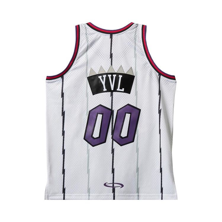 Mitchell  Ness x Playboi Carti x NBA Toronto Raptors 1998 Jersey White