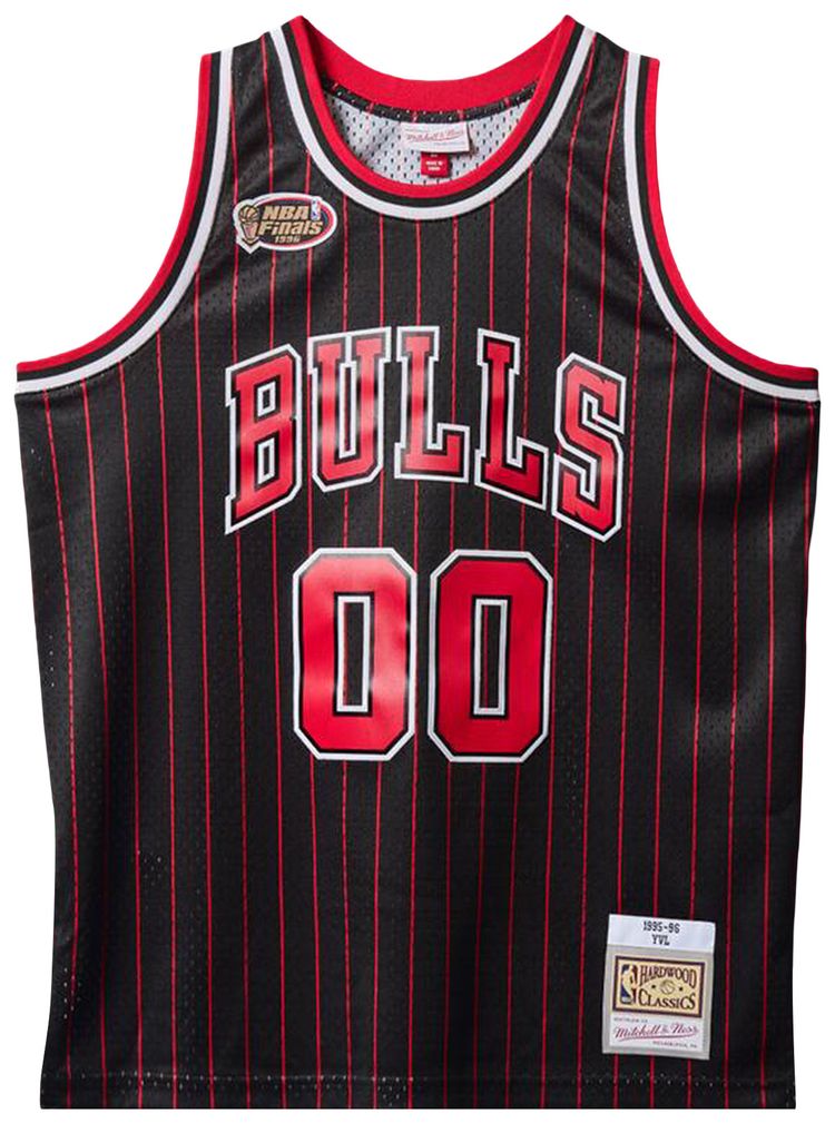 Mitchell  Ness x Playboi Carti x NBA Chicago Bulls 1995 Jersey Black