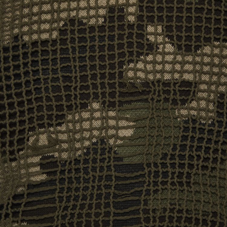 Kody Phillips Netted Sweater Camo