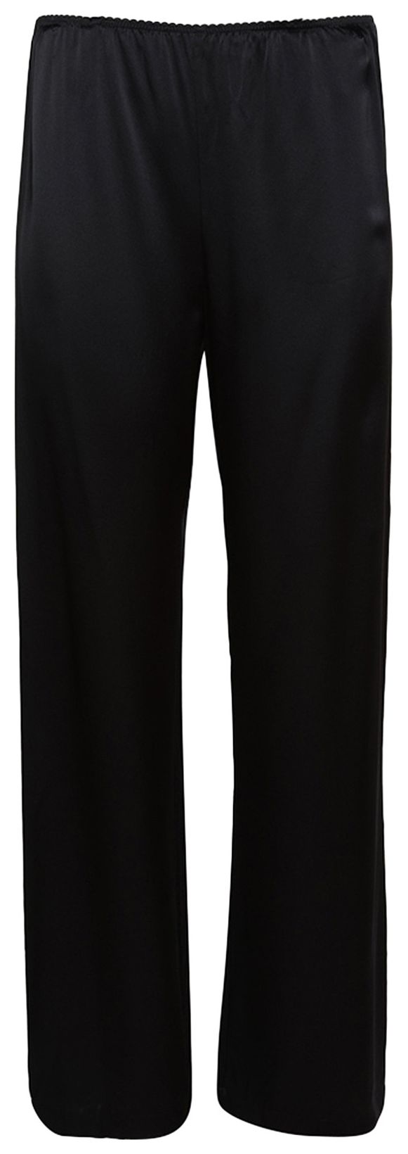 Alexander Wang Crystal Thong Wide Leg Pants Black