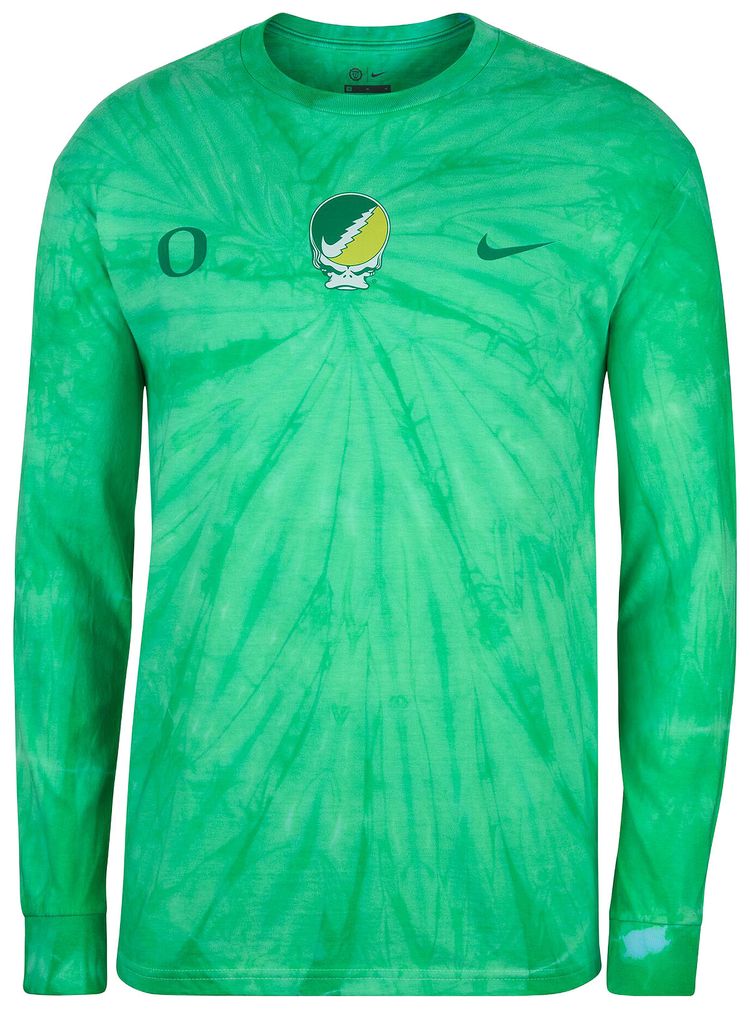 Nike x Class Trip x Grateful Dead x Oregon Steal Your Duck Logo Long Sleeve T Shirt Tie Dye