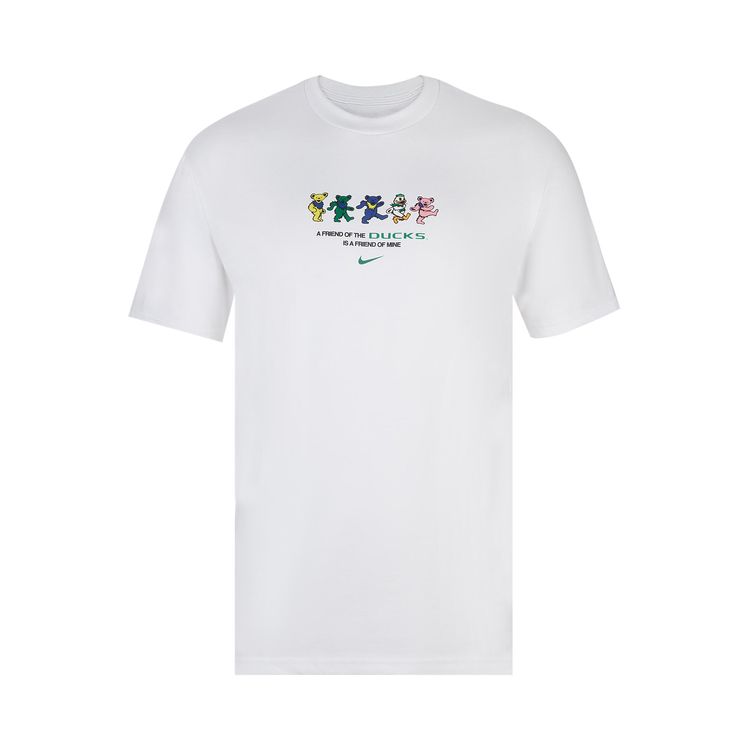 Nike x Class Trip x Grateful Dead x Oregon Friend of the Ducks T Shirt White